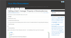 Desktop Screenshot of ellisweb.net